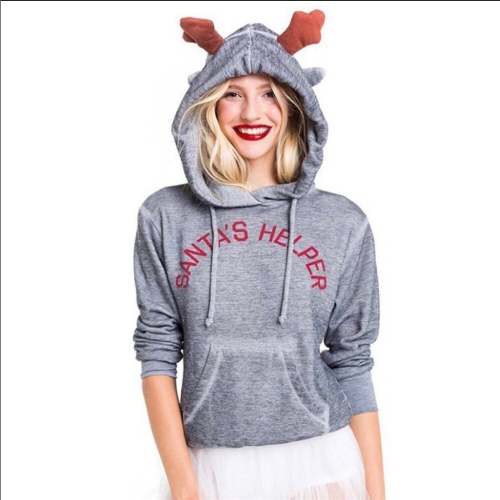 Wildfox Santa’s Helper Hoodie Reindeer